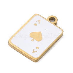 304 Stainless Steel Enamel Pendants&nbsp;STAS-I369-07G