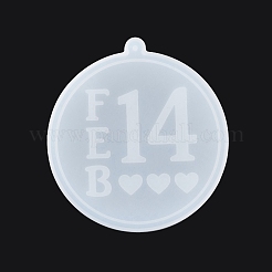 Valentine's Day Silicone Pendant Molds&nbsp;DIY-J009-07D