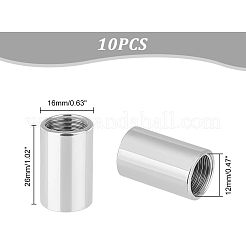 304 Stainless Steel Standoff Column Spacer beads&nbsp;FIND-WH0038-57P