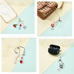 3pcs 3 Styles Acrylic Mobile Straps&nbsp;MOBA-SZ0001-14