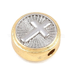 Religion Brass Beads&nbsp;KK-C170-28GP-03
