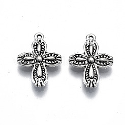 Tibetan Style Alloy Pendants&nbsp;TIBEP-N009-005AS-RS