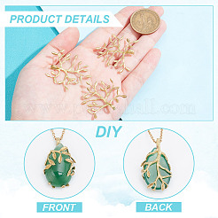 10Pcs Brass Pendants&nbsp;KK-NB0003-76