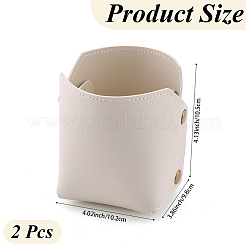 2Pcs PU Leather Pen Holders&nbsp;AJEW-CL0002-25A