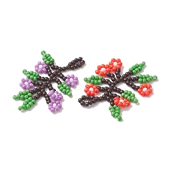 Glass Seed Beaded Pendants&nbsp;PALLOY-MZ01274