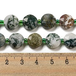 Natural Tree Agate Beads Strands&nbsp;G-NH0015-D04-01