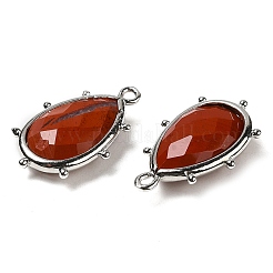 Natural Red Jasper Pendants&nbsp;G-B009-02P-L