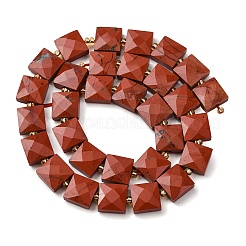 Natural Red Jasper Beads Strands&nbsp;G-F839-A26-01