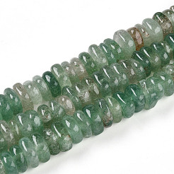 Natural Green Strawberry Quartz Beads Strands&nbsp;G-T141-24