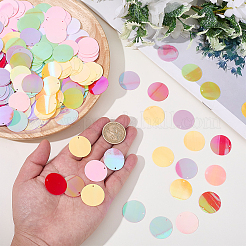 80G 10 Colors PVC Paillette Pendants&nbsp;FIND-SC0023-20D