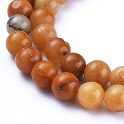 Natural Gemstone Beads Strands&nbsp;G-F591-03M1-8mm