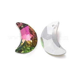 Electroplate Transparent Glass Pendants&nbsp;GLAA-A008-10D