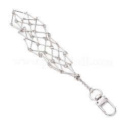 304 Stainless Steel Pouch Empty Stone Holder Pendant Decoration&nbsp;HJEW-JM04501-02
