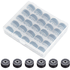 25Pcs Polyester Sewing Thread with Transparent Bobbin Box Sets&nbsp;SENE-WH20003-001C