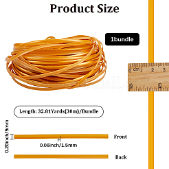 30M Plastic Imitation Cane Wire Cord&nbsp;OCOR-GF0005-40C