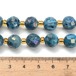 Electroplated Natural Druzy Geode Crystal Beads Strands&nbsp;G-F833-P01-10mm-05