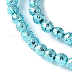 Baking Paint Synthetic Non-Magnetic Hematite Beads Strands&nbsp;G-H020-K01-11