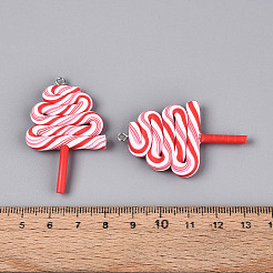 Handmade Polymer Clay Pendants&nbsp;CLAY-N013-32A-01