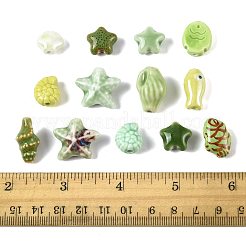 26Pcs 13 Styles Handmade Porcelain Beads&nbsp;PORC-FS0001-41