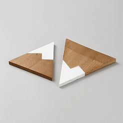 3Pcs Wood Pieces&nbsp;WOOD-WH0029-84B