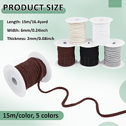 75M 5 Colors 8-Ply Cotton Hollow Cords&nbsp;OCOR-BC0009-59A