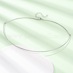 1.5MM Brass Torque Choker Necklaces&nbsp;KK-CBA3297-12P