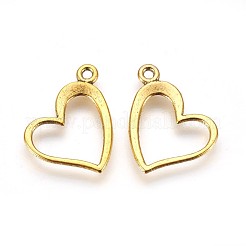 Unique Valentines Day Gift Ideas for Girlfriend Tibetan Style Alloy Pendants&nbsp;TIBEP-22390-AG-FF