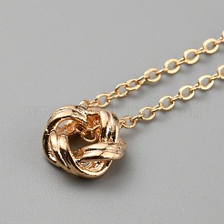304 Stainless Steel Pendant Necklace for Women&nbsp;LS-NJEW-WH0022-11A-G