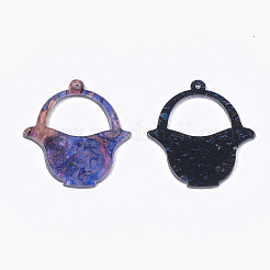 Cellulose Acetate(Resin) Pendants&nbsp;KY-T008-04E