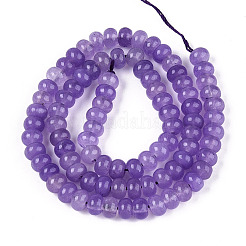Dyed Natural White Jade Beads Strands&nbsp;X-G-T139-59A-08