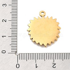Ion Plating(IP) 304 Stainless Steel Pendants&nbsp;STAS-P379-18A-G