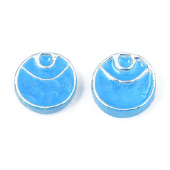 Electroplate Opaque Resin Cabochons&nbsp;CRES-S302-67