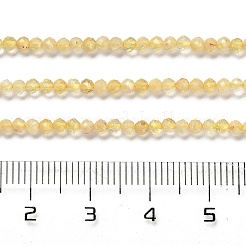 Heated Natural Citrine Beads Strands&nbsp;G-Z074-A03-01
