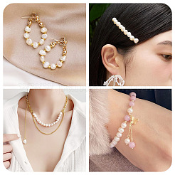 Electroplated Shell Pearl Beads Strands&nbsp;BSHE-TA0001-16