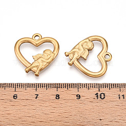 304 Stainless Steel Pendants&nbsp;STAS-N109-40G
