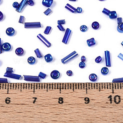 Electroplate Glass Seed Beads&nbsp;GLAA-SZC0007-01B
