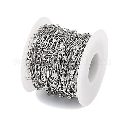 Non-Tarnish 304 Stainless Steel Link Chain&nbsp;CHS-H028-07C-P