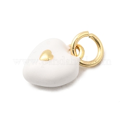 Brass Enamel Charms&nbsp;KK-A268-12G-04