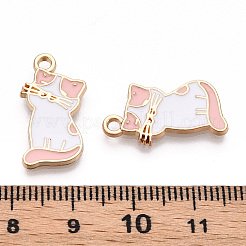 Alloy Enamel Pendants&nbsp;PALLOY-N170-030C-NR