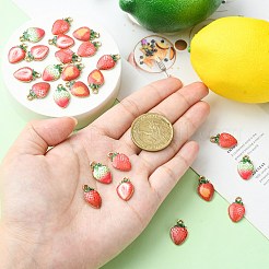 25Pcs 5 Styles Printed Alloy Pendants&nbsp;PALLOY-CJ0002-58