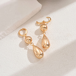 Iron Tassel Hoop Earrings&nbsp;TK9810-1