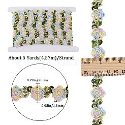 Flower Polyester Lace Trim&nbsp;OCOR-GF0003-18A