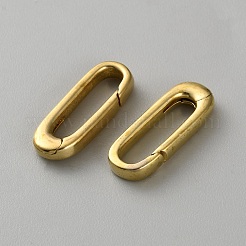 Brass Spring Gate Rings&nbsp;KK-WH0079-181C