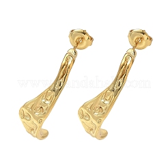 304 Stainless Steel Stud Earrings for Women&nbsp;EJEW-K333-25G