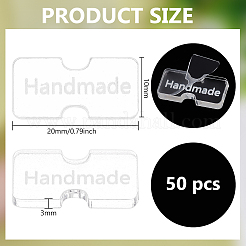 50Pcs Acrylic Sheets&nbsp;DIY-BC0013-76B