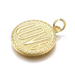 Rack Plating Brass Pendants&nbsp;KK-K401-92G