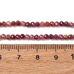 Natural Red Tourmaline Beads Strands&nbsp;G-A021-01D-01