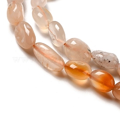 Natural Cherry Blossom Agate Beads Strands&nbsp;G-I351-B07