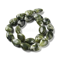 Natural Teardrop Chinese Southern Jade Beads Strands&nbsp;G-L242-23