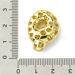Rack Plating Brass Cubic Zirconia Pendants&nbsp;KK-S378-02G-Q